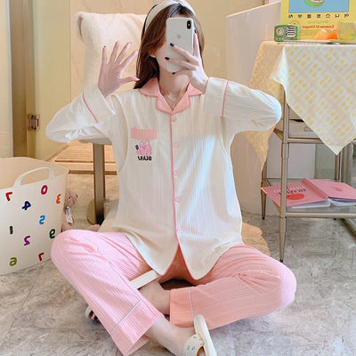 Autumn And Winter Home Clothes Loose pajamas for women