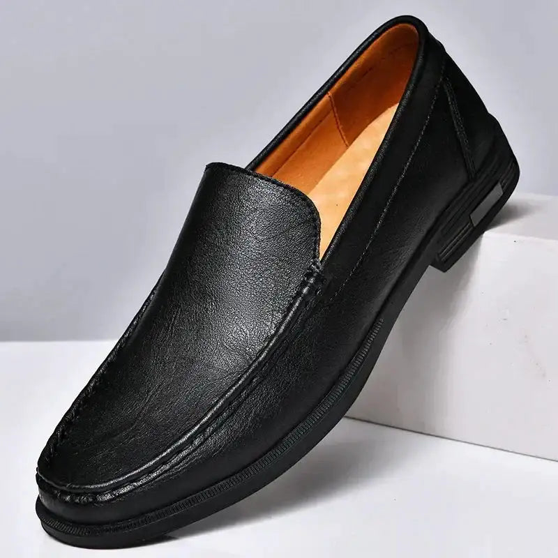Leather Moccasin Shoes