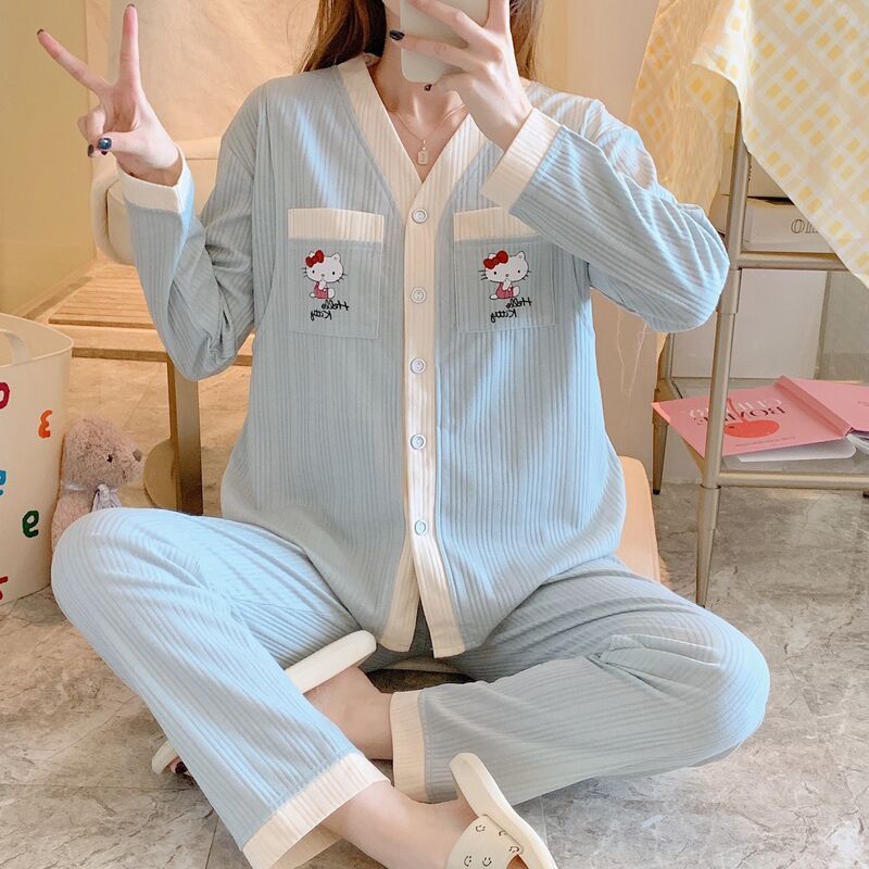 Autumn And Winter  Home Clothes Loose pajamas for women