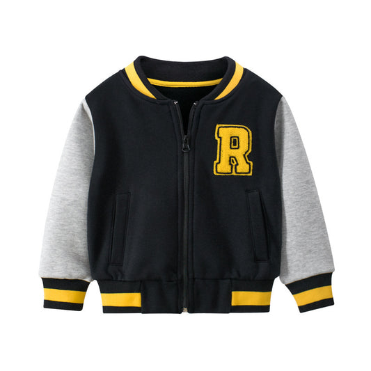 Fleece baseball Jacket